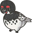 雷鳥のイラスト